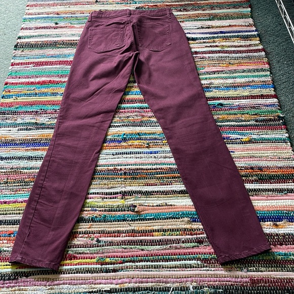 Ann Taylor LOFT Plum Cotton Pants-#1866 - Picture 11 of 12
